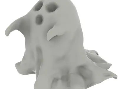 Lil Ghost 3D print model