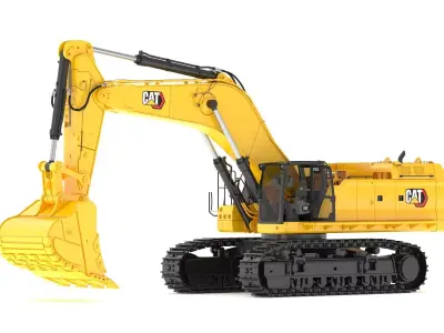 CAT 395 Hydraulic Excavator Tier 4 3D model