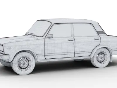 Lada Riva 3D model