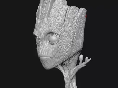 Groot 3D print model