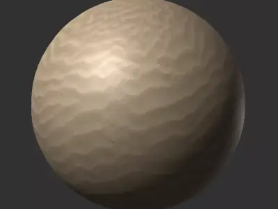 beach sand Free 3D model