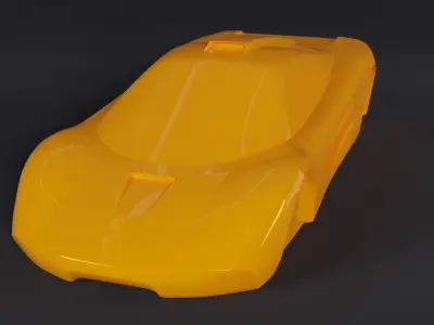 MCLAREN F1 Speedform Supercar 3D print model