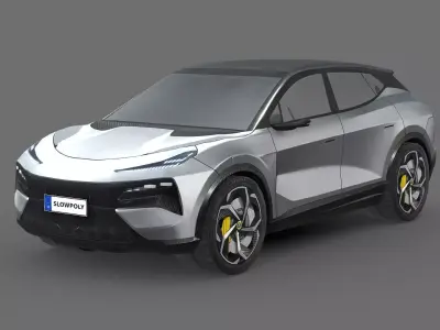 Lotus Eletre 2023 Low-poly 3D model