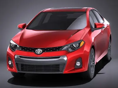 Toyota Corolla 2016 S USA 3D model