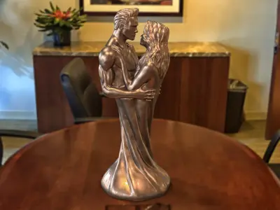 Valentines Statue 3D print model