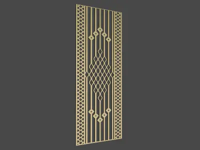 Decorative Panel 5 3D model buy