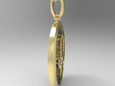 Decorative Letter Q 3D print model