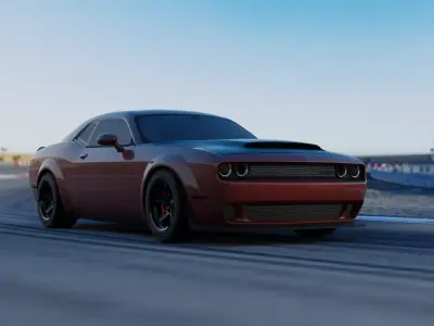 Dodge Challenger SRT Demon 3D model