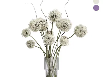 Flower In Vase 84 3D model