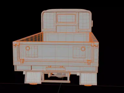 Toyota Toyoace Flatbed 3D model