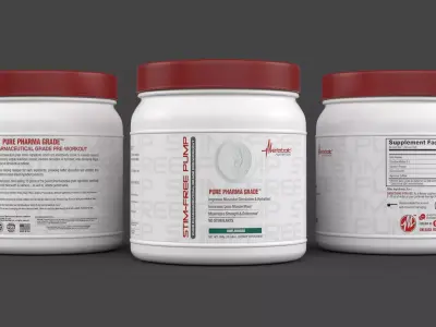 Protein Powder 3D model 21