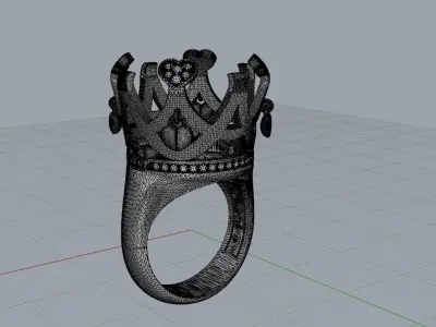 Pasqualo Bruno Sisso ring  3D print model