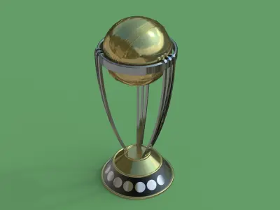 ICC Cricket World Cup Trophy 3D print model