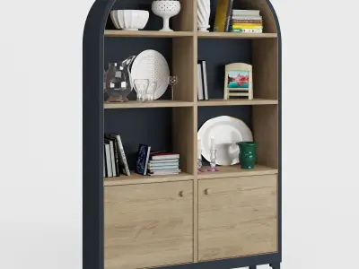 Traditional shelf 3D model