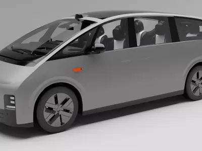 lixiang-mega-2024 with interior 3D model