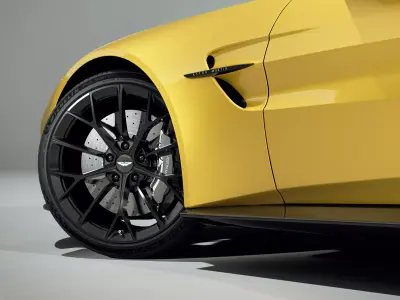 Aston Martin 2025 Vantage 3D model