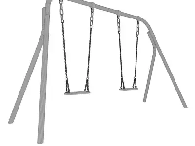 Playground Props Low-poly 3D model