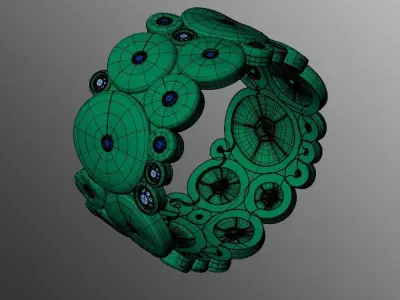 Ring op3 3D print model