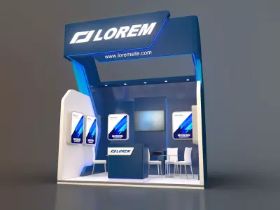 stand design 3D model