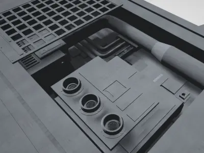 Star Wars - Imperial Mobile Tech Station 3D model