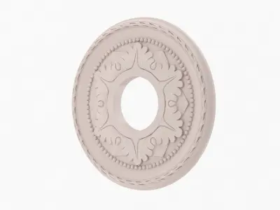 Classic Ceiling Medallion 05 3D model