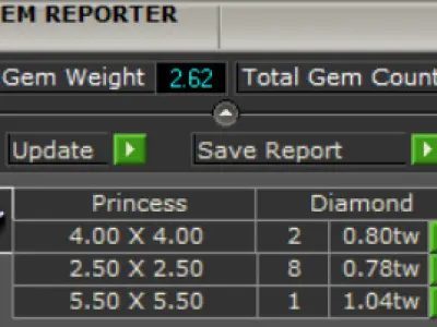 gold diamond ring mr0067 3D print model