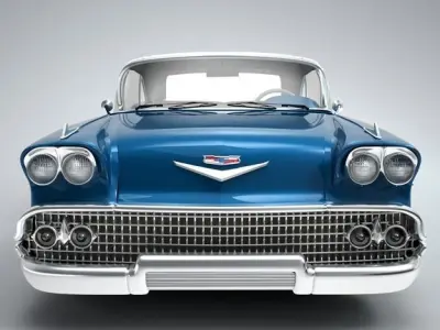 Chevrolet Impala 1958 3D model
