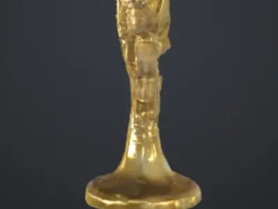 golden brid 3D model