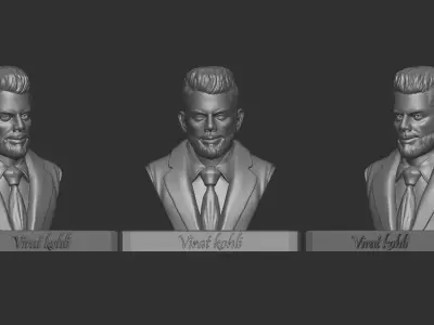 Virat Kohli 3D print model