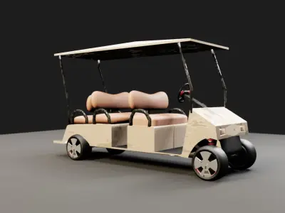 golfcart 3D model