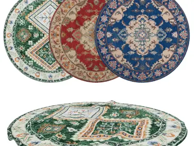 Rugs No 126 Low-poly 3D model