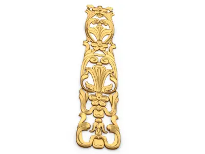 Classic decor ornament 75  3D print model