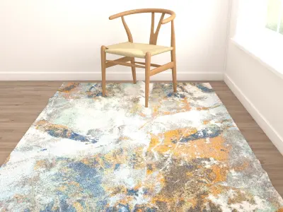 Rugs No 654 Low-poly 3D model