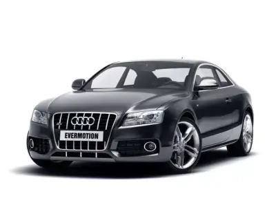 Audi Scene With White Background Archinteriors Vol 20 3D model