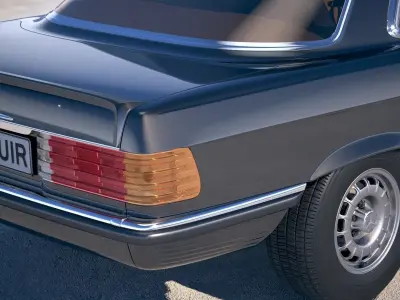 Mercedes SLC c107 1981 3D model
