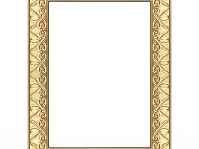 Classic Frame 030 Low-poly 3D model