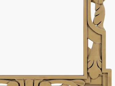 Gothic frame cnc 3D model