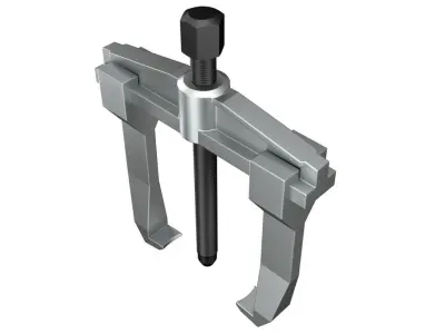 Puller metal tool 3D model