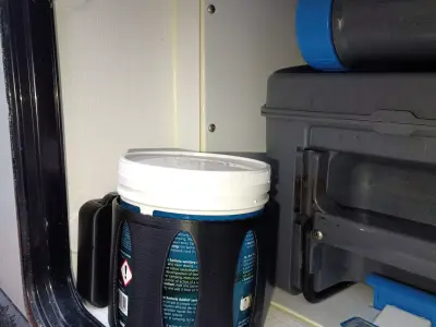 RV Caravan Casette Toilet Chemical Sachet Holder Camper Wohmobil 3D print model