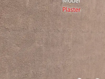 Ultra realistic Plaster Scan 3D model