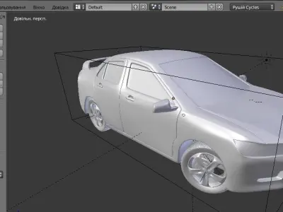 Mitsubishi Lancer 3D model purchase