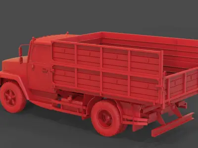 Gaz 3309 3D print model