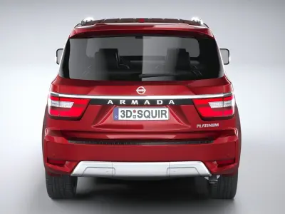 Nissan Armada 2021 3D model