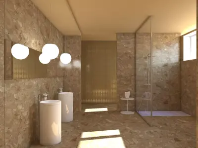 Bathroom 15 3D model