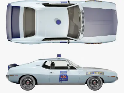 AMC javelin state trooper 3D model