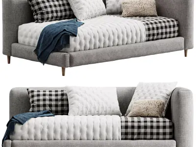 Timo Corner Bed 3D model