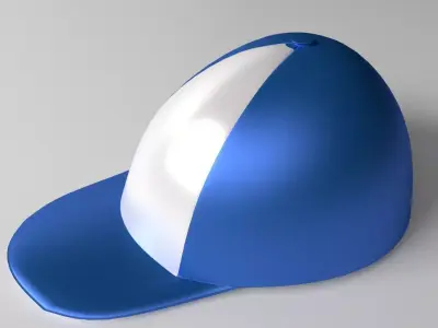 Baseball Cap 3D model