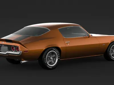 1973 Chevrolet Camaro Z28 3D model