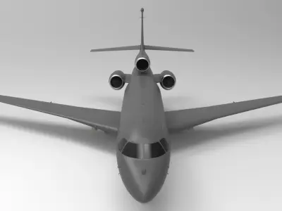 Falcon 7X 3D print model