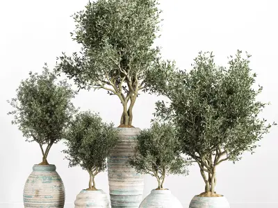 indoor plant stant 44 3D model